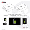 Club 3D Travel Charger 132W Gan Technology, Four Port USB
