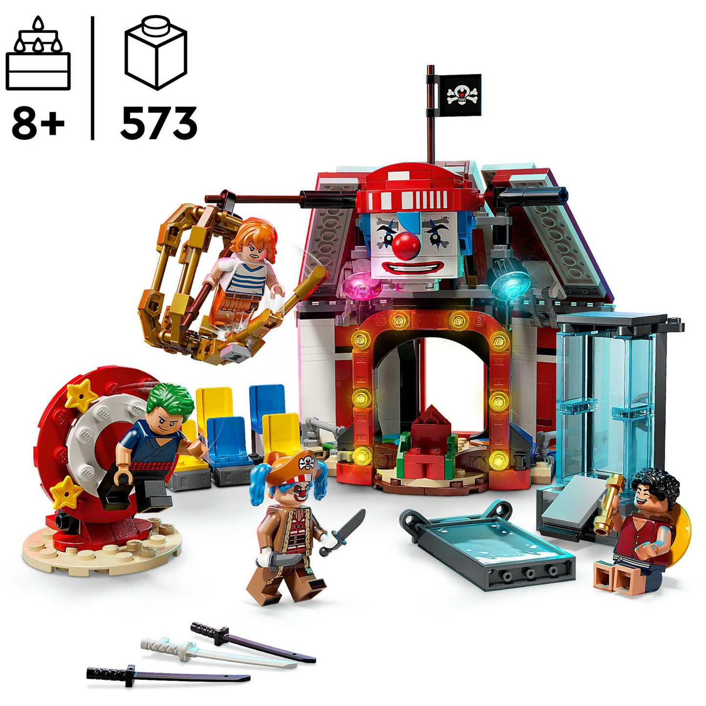 LEGO 75637 Tenda da circo a un pezzo da buggy de clown
