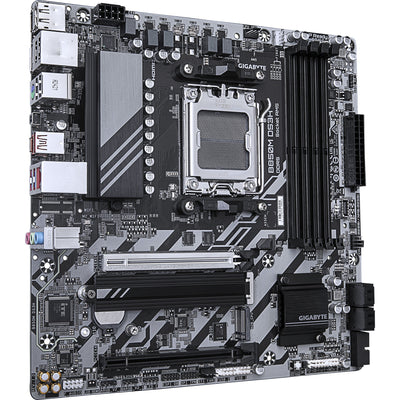 Scheda madre Gigabyte B850M DS3H con presa AM5 (RAID, LAN da 2,5 GB, audio, µATX)