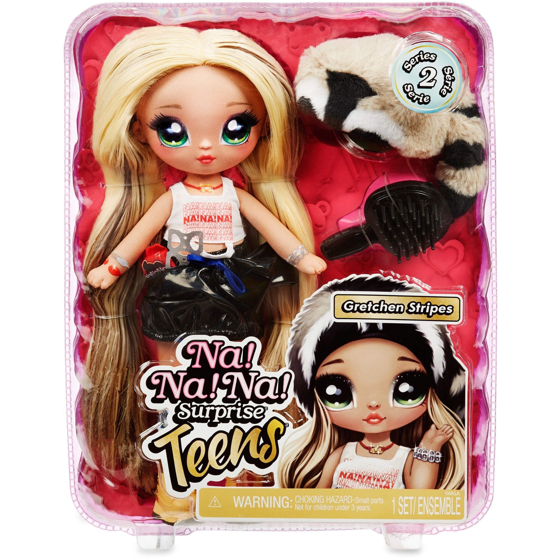 MGA Entertainment After! Dopo! Dopo! Adolescenti a sorpresa Gretchen Stripes