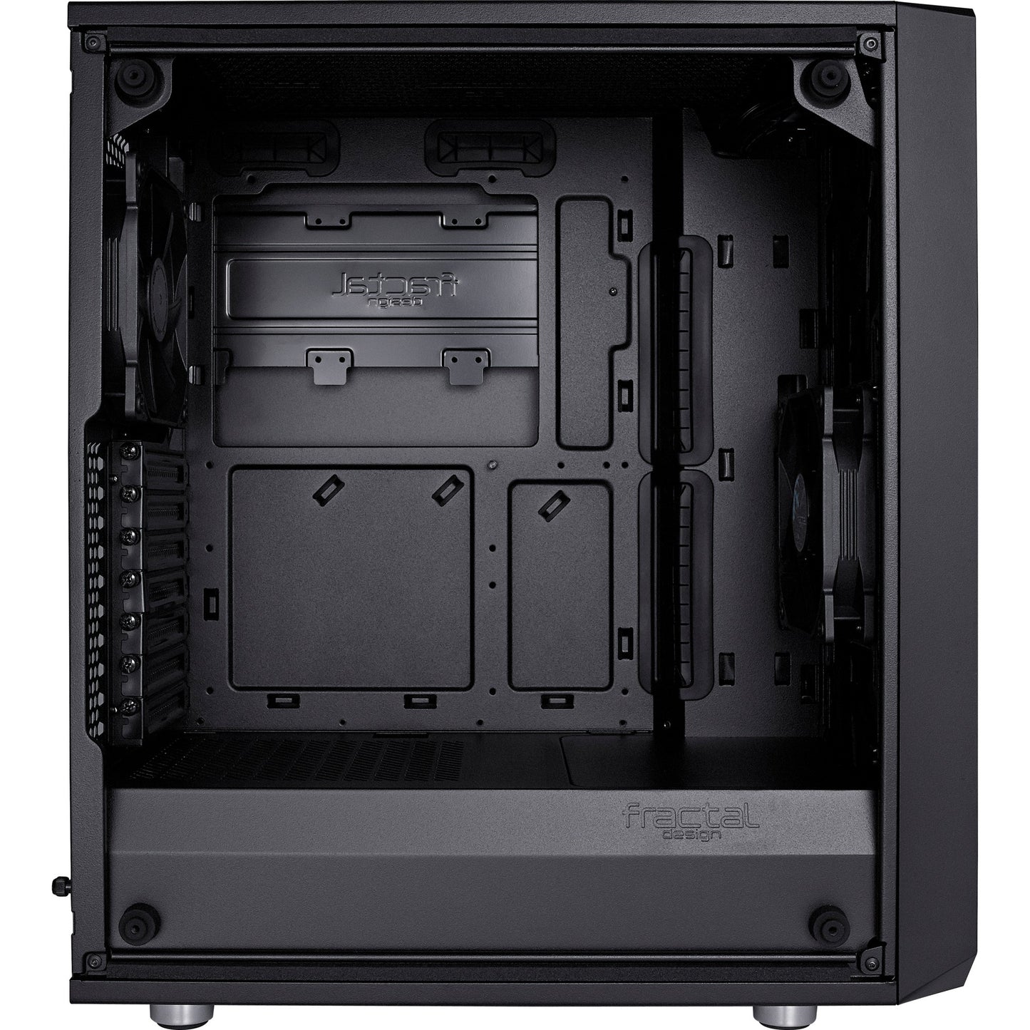 Design frattale Meshify C vetro temperato scuro