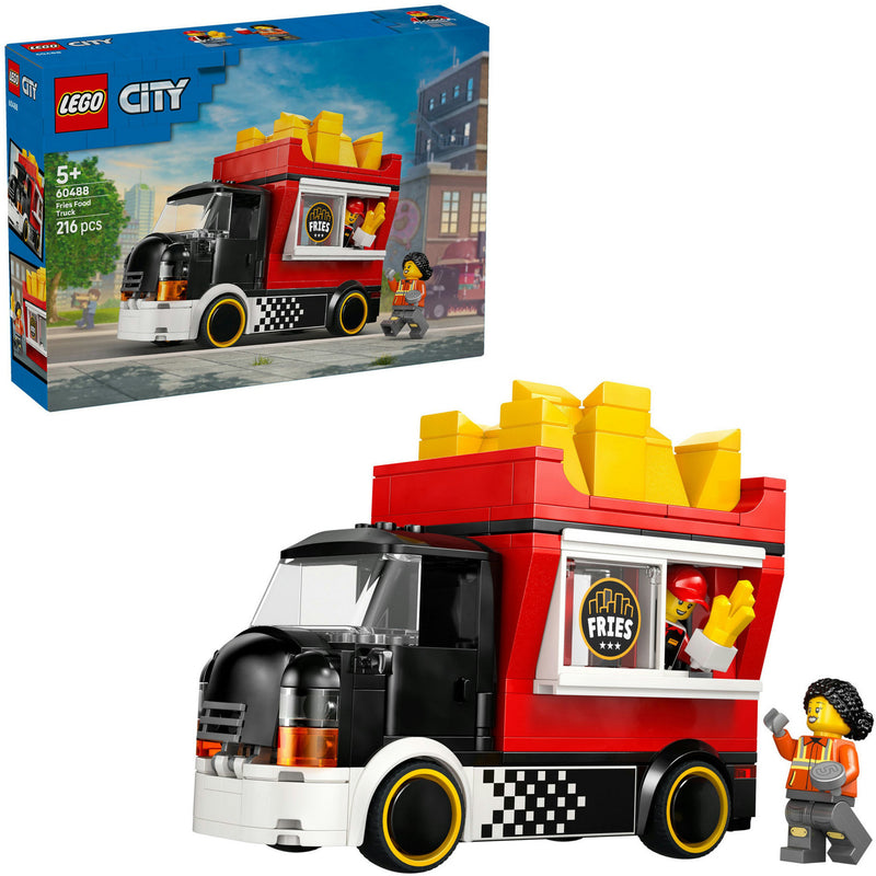 Lego city grandes vehículos 60488 camión snack bar | 2 piezas
