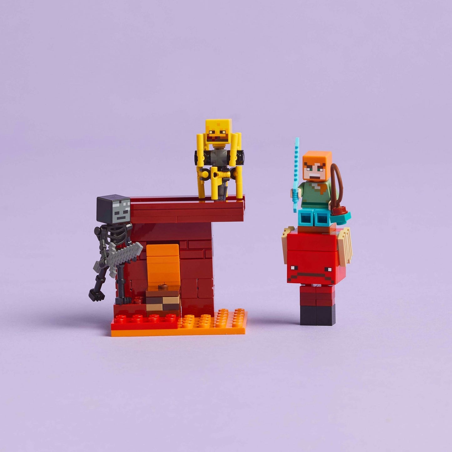 Lego Lego Minecraft 21266 La lava in giro nel Nether