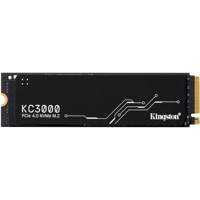 SSD Kingston KC3000 da 2 TB (Nero, SkC3000S 2048G, PCIe 4.0 NVMe, M.2 2280)