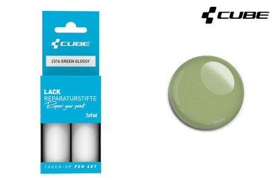 Juego de rotuladores de retoque Cube verde brillante