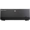 Silverstone grandia gd07b htpc behuizing (zwart | 2x usb-a)