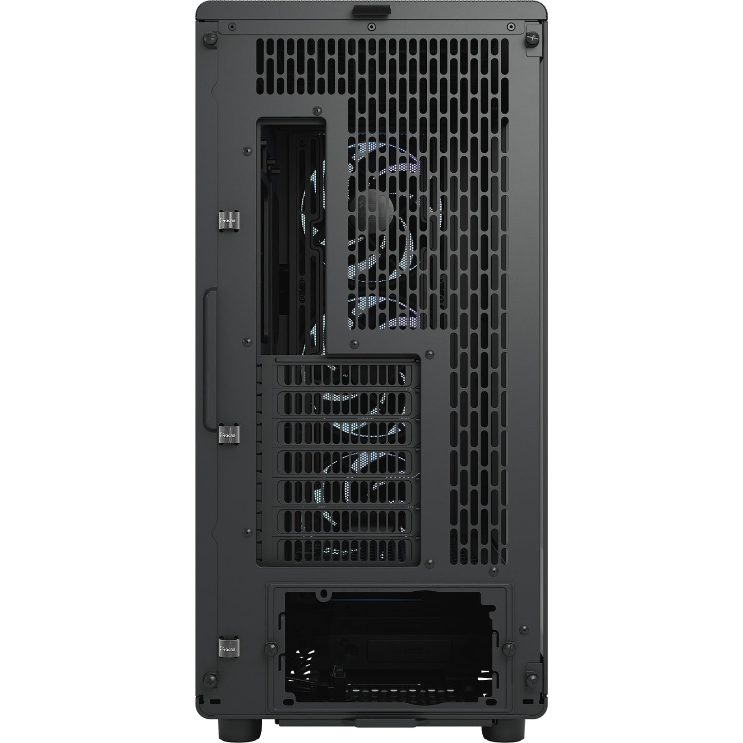 Fractal design epoch xl tg rgb midi tower custodia (nero | 2x usb-a | 1x usb-c | rgb | vetro temperato)