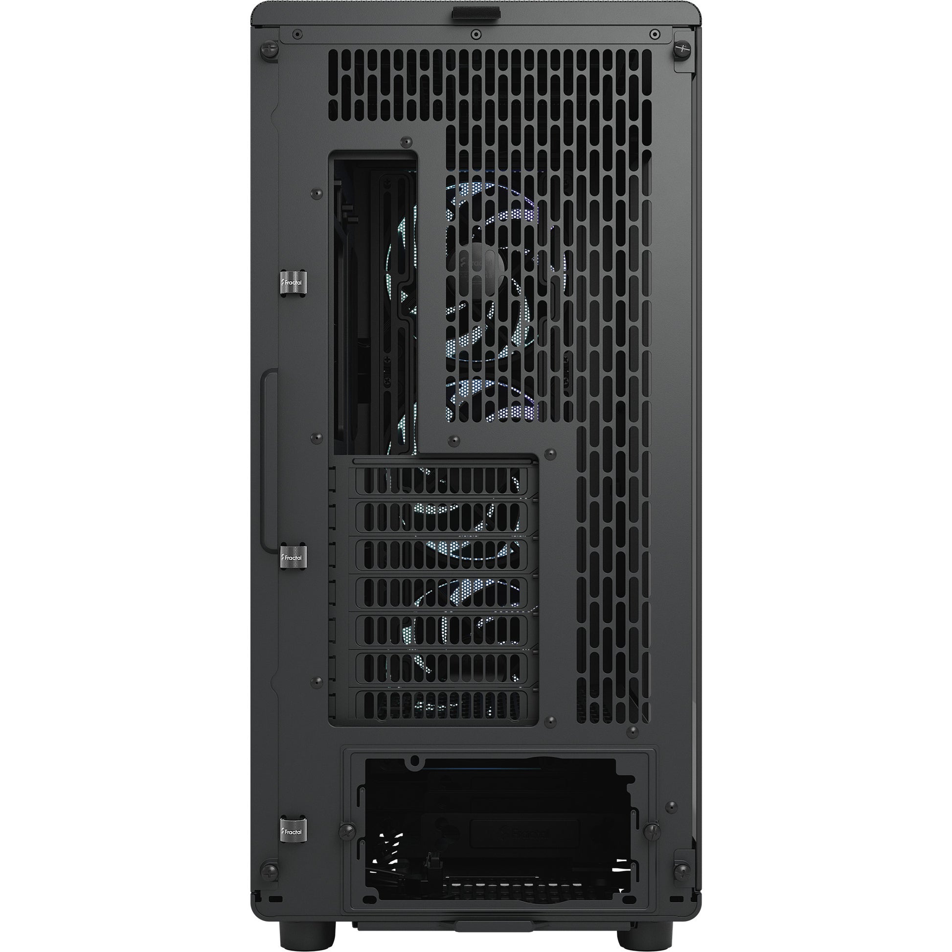 Fractal design epoch xl tg rgb midi tower custodia (nero | 2x usb-a | 1x usb-c | rgb | vetro temperato)
