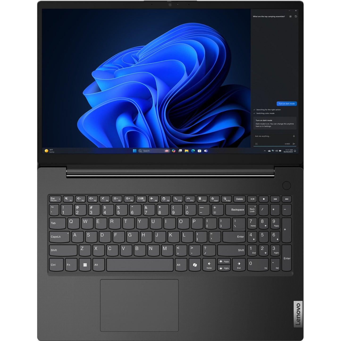 Laptop Lenovo v15 g5 irl (83gw0081mh) 15,6 (nero | core i5-13420h | grafica uhd | 16 GB | SSD da 512 GB)