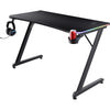 Trust gxt 709 luminus rgb-gamingbureau gaming desk (zwart)
