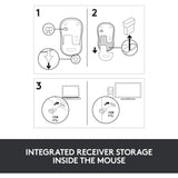 Logitech wireless mouse m185 (grijs, retail) - afbeelding 10