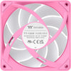 Thermaltake ct120 ex argb sync ventola di raffreddamento per PC rosa (pacchetto da 3 ventole) ventole per case (rosa, 3 pezzi, 120 x 120 x 25 mm, pwm)