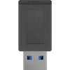 Goobay usb-a 3.0 superspeed > usb-c adapter (zwart)
