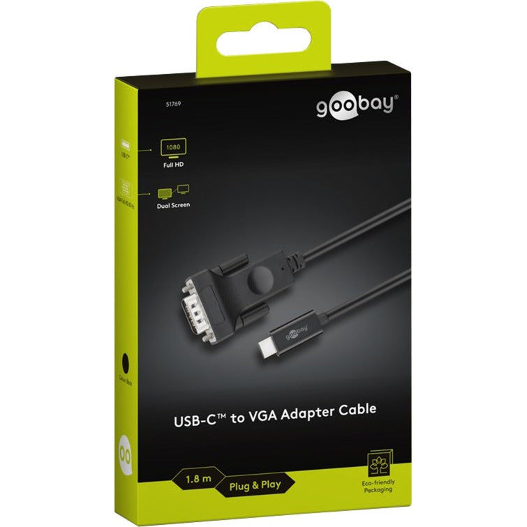 Cable de adaptador de Goobay USB-C a VGA