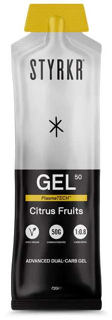 Styrkr gel50 dual-carb energia gel