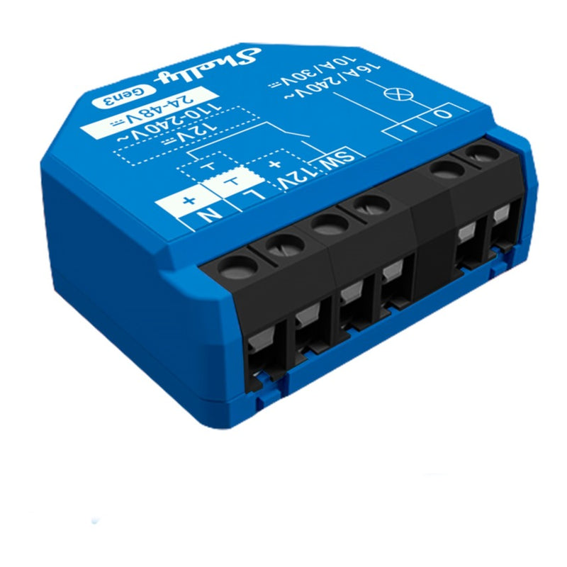 Shelly gen3 - slimme schakelaar - wi-fi - bluetooth gateway