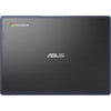 Asus chromebook cr11 cr1104cta-ns0067 11.6 laptop (grijs | n150 | intel graphics | 4 gb | 32 gb emmc | touch)