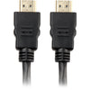 Sharkoon high speed hdmi kabel met ethernet (zwart, 1 meter, 4k, verguld)
