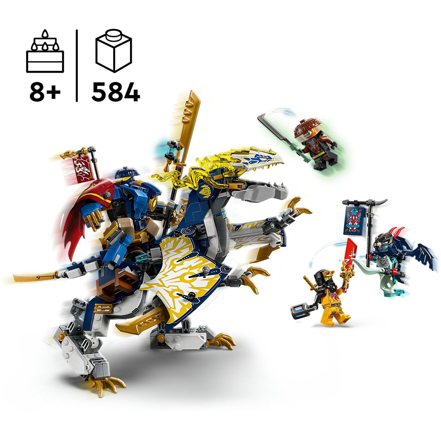 LEGO 71843 Ninjago Rogue's Mecha Driver