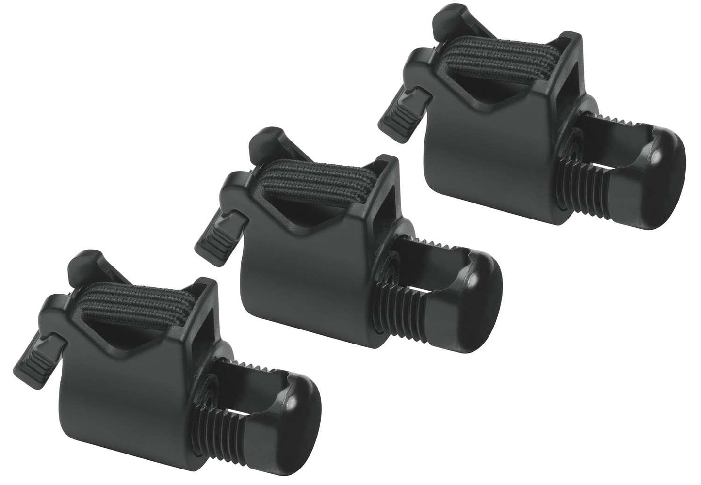 Abus Ugh02 - Negro - Acero -O -Flex - 3 Boteras