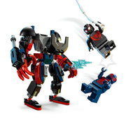 Lego marvel super heroes - miles morales mecha vs. spider-man 2099 constructiespeelgoed (76337) - afbeelding 4
