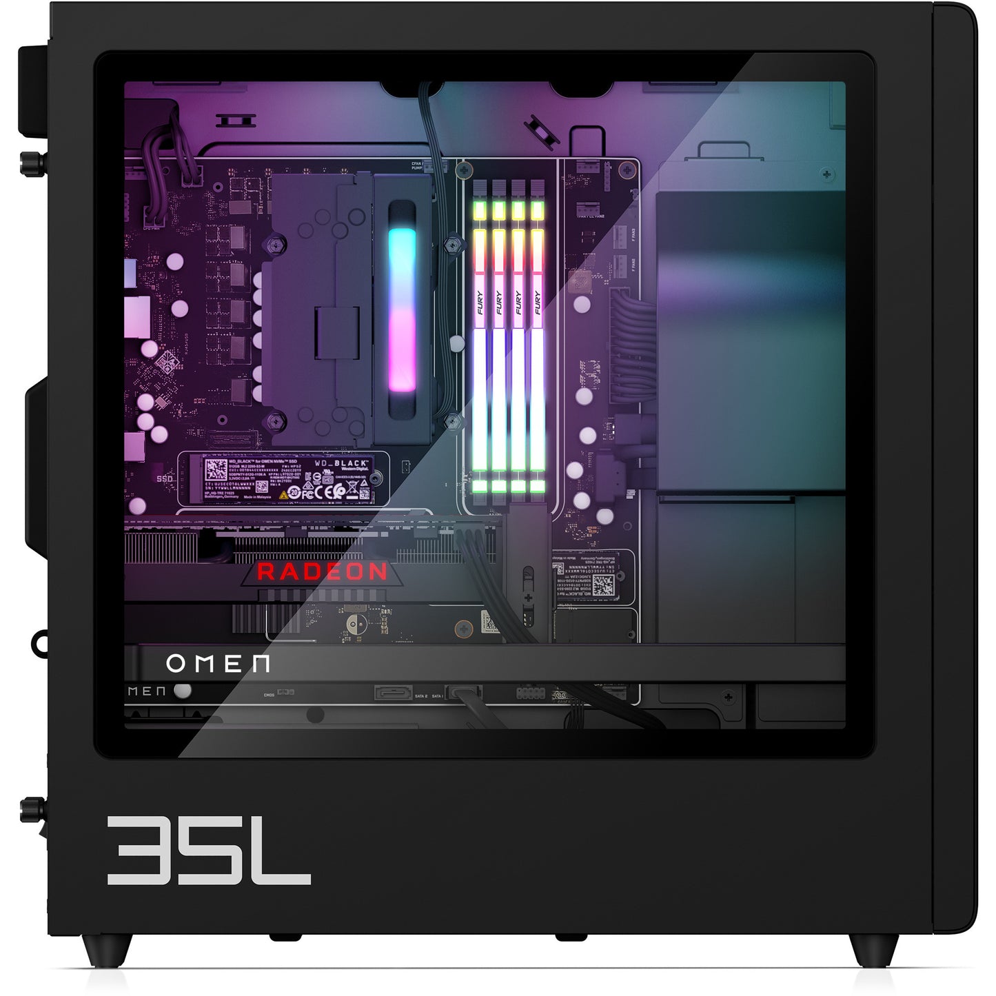 PC desktop da gioco Omen 35L GT16-0210N (B8UP7EA) (Nero | Ultra 7 265F | RTX 5070 | 32 GB | SSD da 1 TB)