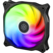 Silverstone air blazer 120r rgb case fan (zwart, 120 x 25 x 120 mm, pwm) - afbeelding 1