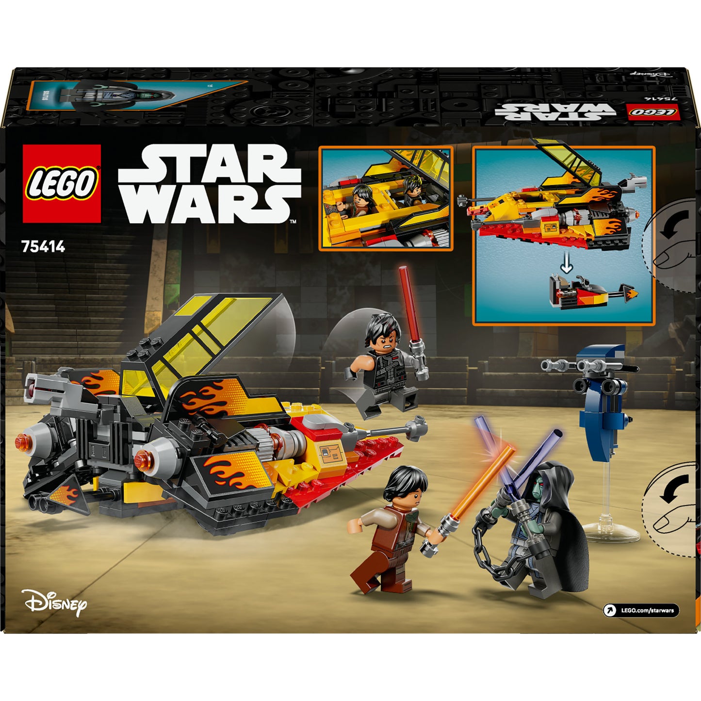 LEGO 75414 Star Wars The Force Burner Snowspeeder