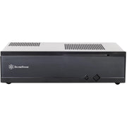 Silverstone milo ml05b htpc behuizing (zwart | 2x usb-a) - afbeelding 2