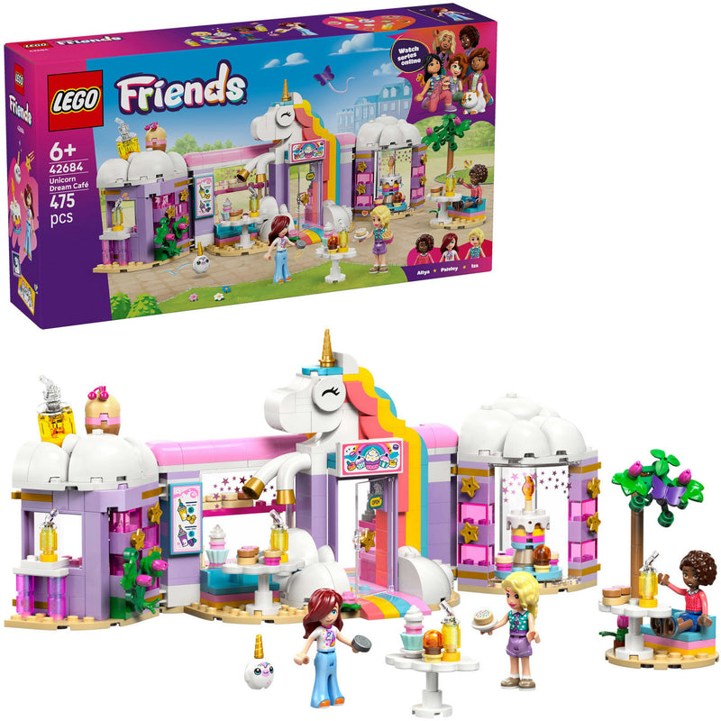 Lego friends 42684 café de ensueño unicornio