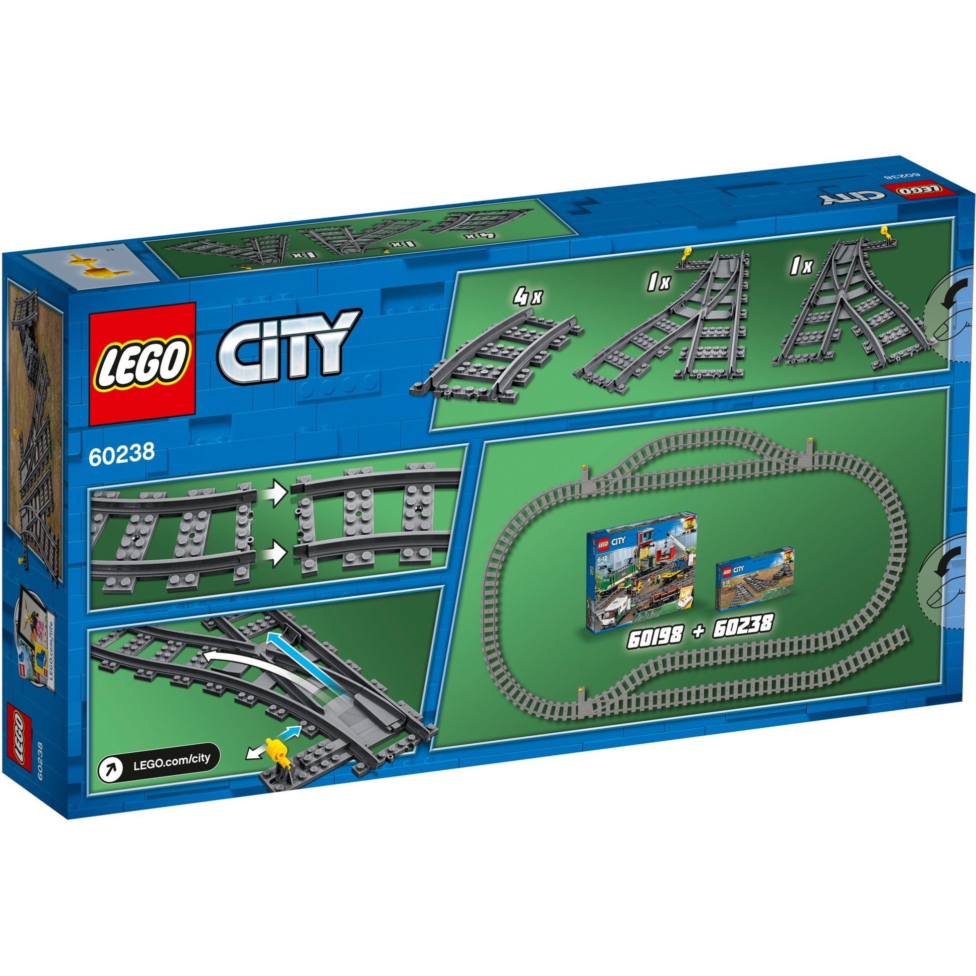 LEGO LEGO CITY TRACH 60238 Wissels
