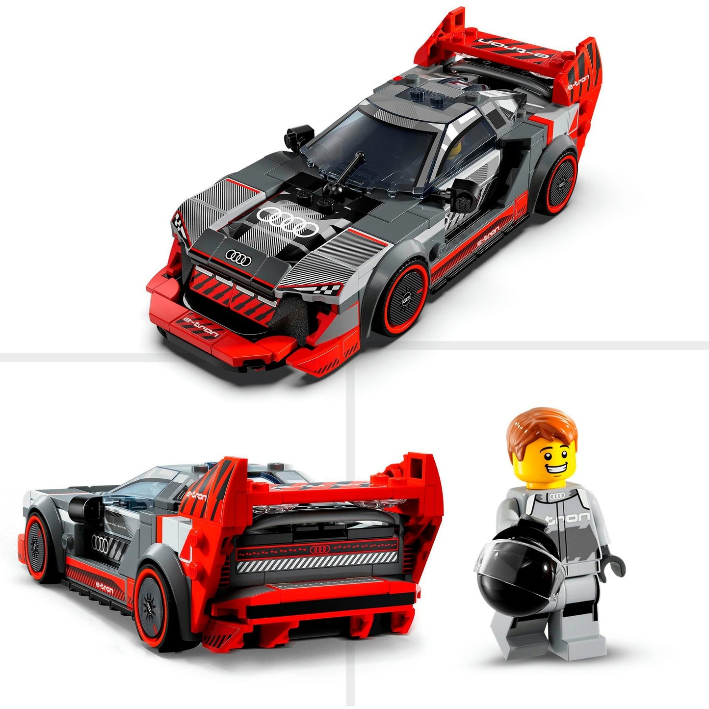 LEGO LEGO Speed ​​Champions 76921 Audi S1 ​​E-Tron Quattro Racing Cart