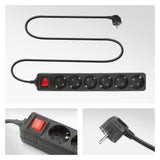 ACT CASCE con interruttore luminoso, 6 prese, 3 m - afbeelding 4