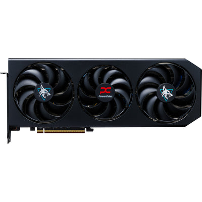 Powercolor radeon rx 9070 gre hellhound 12gb gddr6 grafische kaart (zwart, rdna4, 3x displayport, 1x hdmi 2.1)