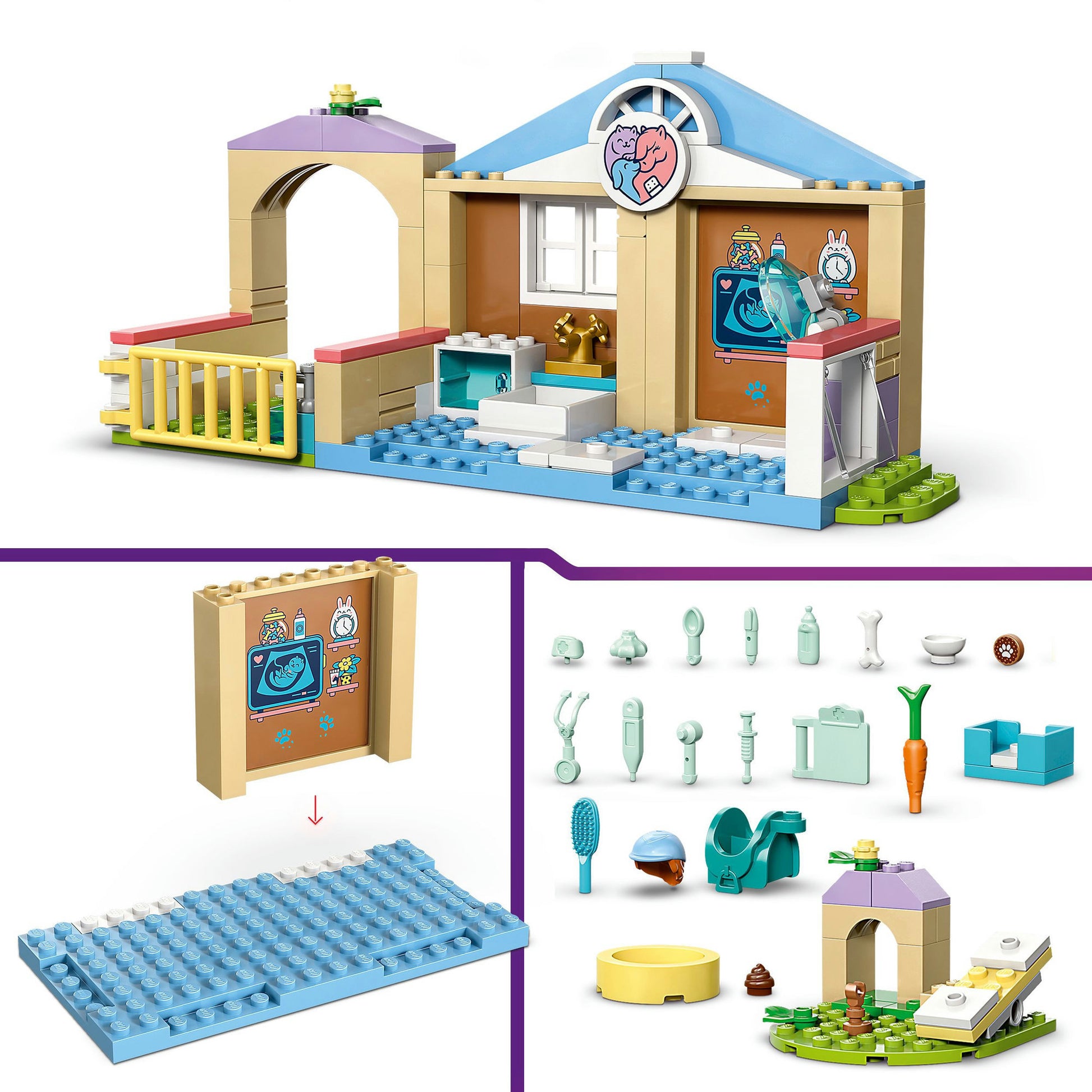 Lego Friends 42696 Clinica per animali