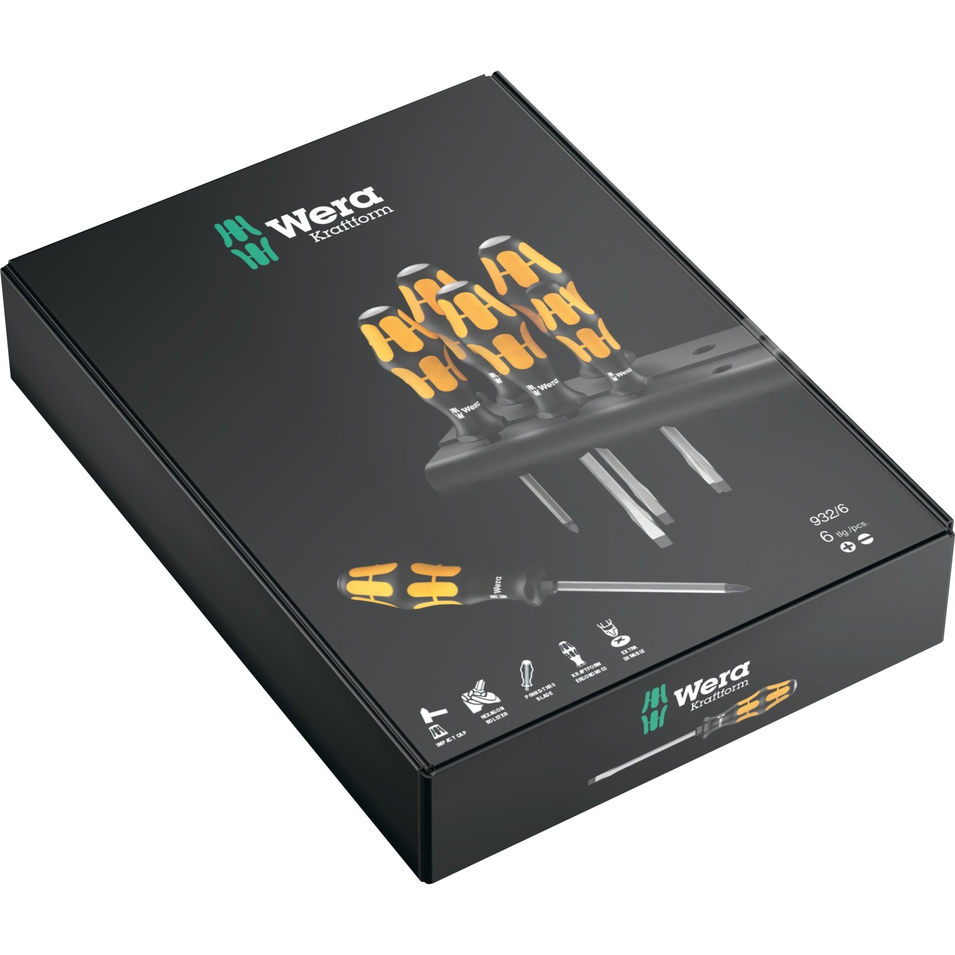 WERA 932 6 Set di cacciavite Kraftform