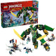 Lego ninjago - lloyds vliegtuigmecha constructiespeelgoed (71845)