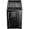 Asus tuf gaming gt502 plus midi tower behuizing (zwart | 2x usb-a | 1x usb-c | tempered glass)