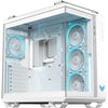 Custodia midi tower Asus tuf gaming gt502 Horizon Argb (bianco | 3x USB-A | 1x USB-C | vetro temperato)