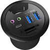 Icy box ib-hub1404a usb-hub (zwart)