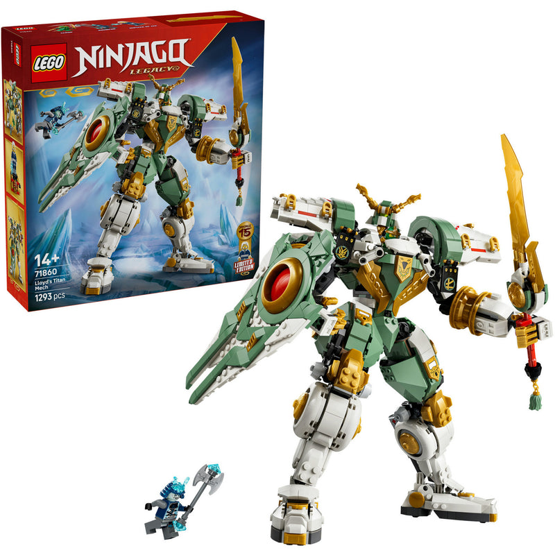 Lego Ninjago 71860 15° anniversario: il mech gigante di Lloyd