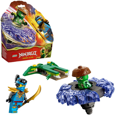 Lego Ninjago 71849 nya vs. campione di mutazione nello spinner | 2 pezzi