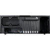 Silverstone sst-gd09b htpc behuizing (zwart | 2x usb-a)