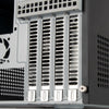Silverstone sst-cs351 mini tower behuizing (zwart | 2x usb-a | 1x usb-c)