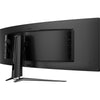 Monitor da gioco ultrawide curvo MSI MPG 491CQP QD-OLED 49 (nero, 2x HDMI, Display Port, 2x USB-A, USB-B, USB-C, 144 Hz)