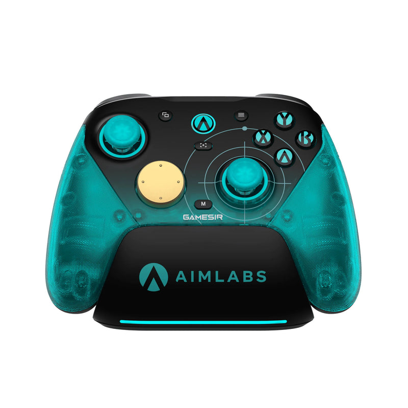 Gamesir g7 pro 8k pc - gamepad edizione Aimlabs (ciano nero)