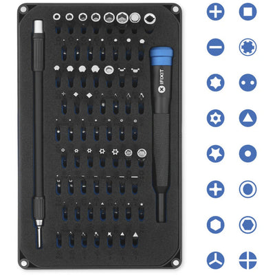 Ifixit pro tech toolkit gereedschapsset (zwart blauw)