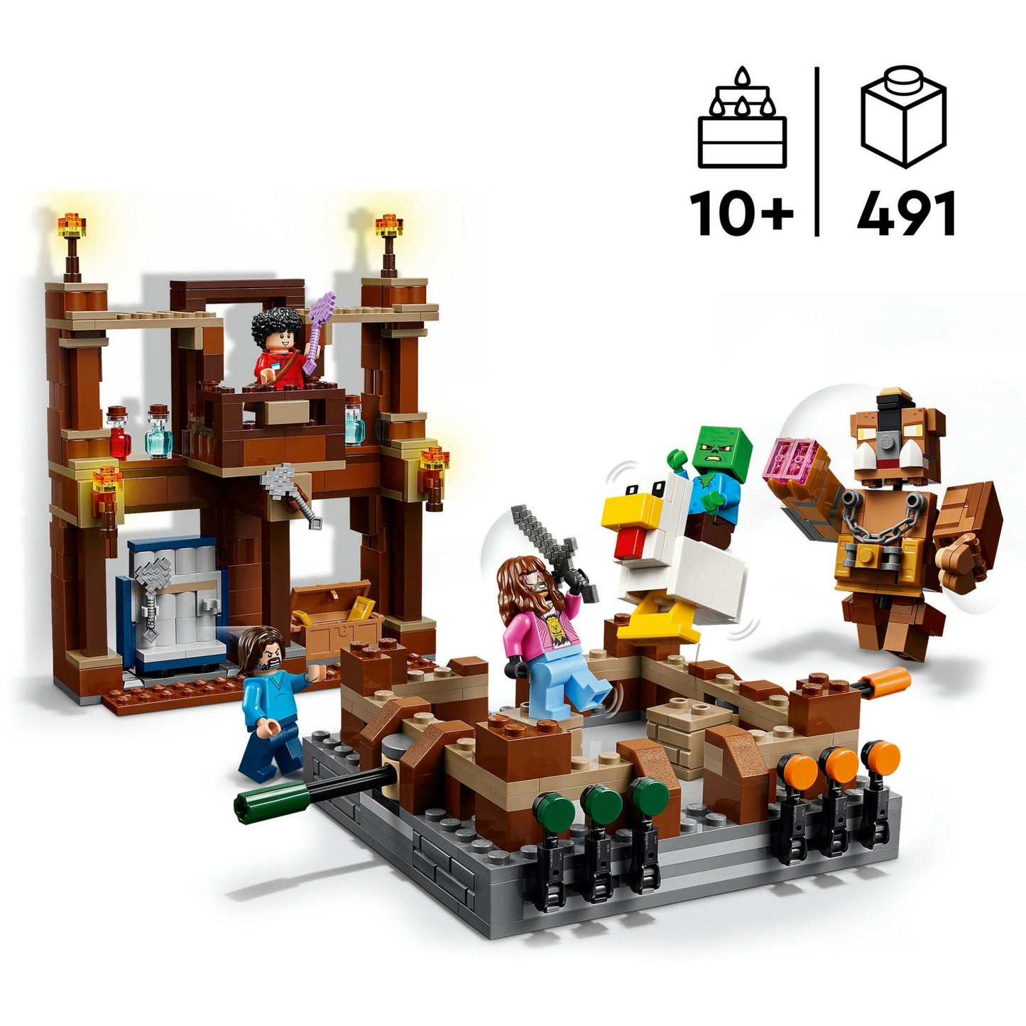 Lego Minecraft 21272 de Arena al Boslandhuis