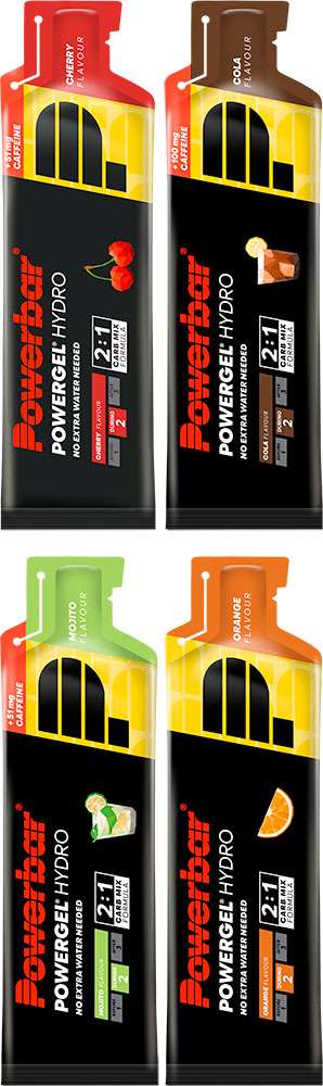 Pacchetto test idrorepellente Powerbar powergel 4x67ml