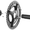 Juego de bielas de carretera Praxis works zayante carbon m30 50 34z